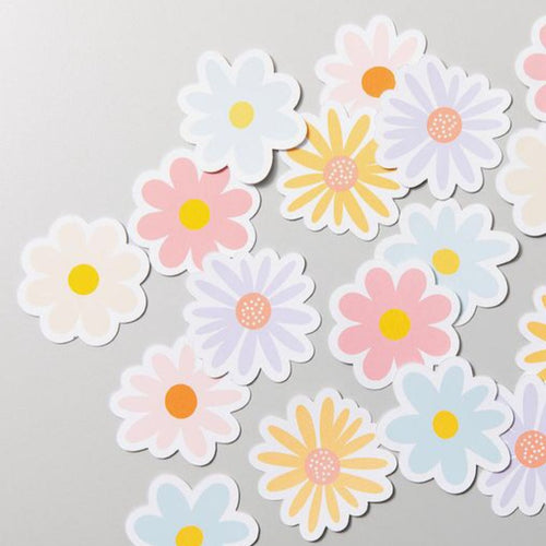 cartela de adesivos | DAISY FLOWERS