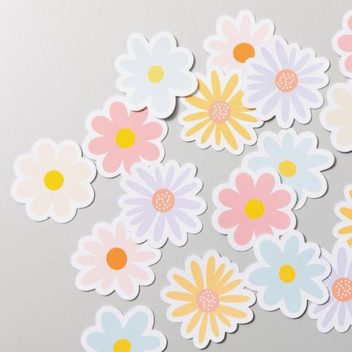 cartela de adesivos | DAISY FLOWERS