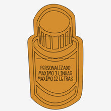 Carregar imagem no visualizador da galeria, cartão MINI GARRAFA KRAFT | para frascos flaconete (KIT com 20)