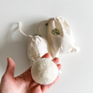 bolas de lã | wool dryer balls