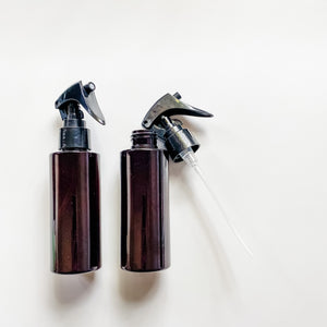 frasco SPRAY PET | cilindro âmbar R.24