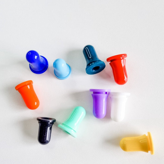 KIT BULBOS coloridos | silicone (KIT com 8)